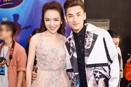 MC Thảo My thân thiết với ca sĩ Isaac ở hậu trường