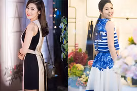 Á hậu Dương Tú Anh đọ sắc cùng Hoa hậu Ngọc Hân