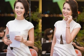 Á hậu Thụy Vân đeo đồng hồ 450 triệu đi sự kiện