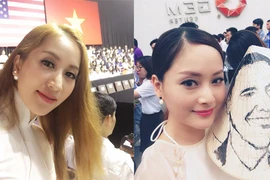 Khánh Thi, Lan Phương háo hức chờ gặp Tổng thống Obama