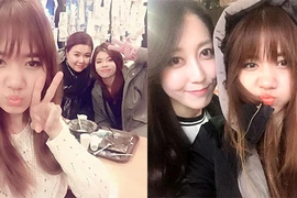 Hari Won vui vẻ bên bạn bè sau chuyện buồn tình cảm