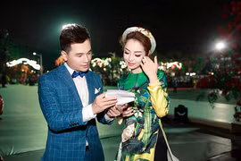 Jennifer Phạm hội ngộ MC Danh Tùng tại sự kiện