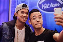 Trọng Hiếu "tiếp lửa" cho thí sinh vòng sơ loại Vietnam Idol