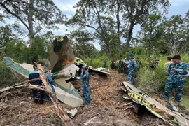 Bảo vệ hiện trường, tìm thấy hộp đen máy bay Yak-130 rơi 