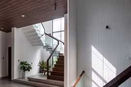 Ngôi nhà tối giản con trai xa xứ xây tặng gia đình