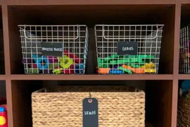 Những ý tưởng giúp lưu trữ lượng lego của con bạn gọn gàng