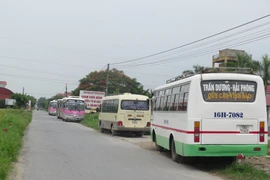 Công an vào cuộc vụ chặn xe buýt tại Hải Phòng