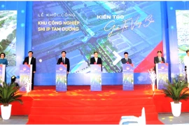 Vĩnh Phúc khởi công xây dựng khu công nghiệp 162ha