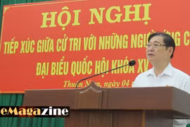 Chương trình vận động bầu cử của ứng viên ĐBQH - Chủ tịch VUSTA Phan Xuân Dũng