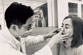 Hoàng Yến đi chữa mũi sau cú đấm "trời giáng" từ chồng cũ