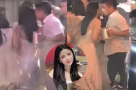 'Tóm sống' Quang Hải tình tứ trò chuyện bồ mới Chu Thanh Huyền