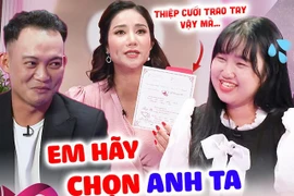 Chấp nhận ghi tên mình vào thiệp cưới, cô nàng “quay xe” bất ngờ
