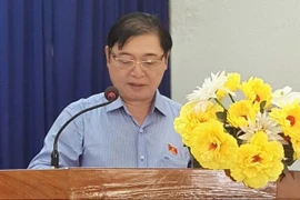 Chùm ảnh Chủ tịch VUSTA Phan Xuân Dũng và các ứng viên ĐBQH tiếp xúc cử tri huyện Ninh Phước, Bác Ái