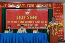 Ngày 3 TXCT huyện Ninh Phước của ĐV bầu cử số 2: 4 ứng viên ĐBQH và TSKH Phan Xuân Dũng thuyết trình gì?