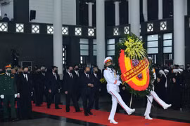 Lễ viếng nguyên Tổng bí thư Lê Khả Phiêu