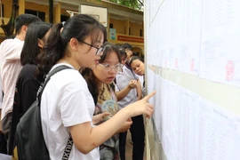 Hà Nội công bố điểm chuẩn vào lớp 10 công lập 