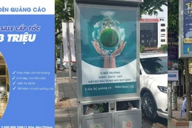 Thùng rác công nghệ khắp Hà Nội: Chưa cấp phép đã quảng cáo thu tiền