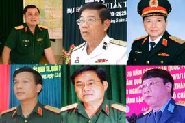 Điểm danh tướng lĩnh quân đội vừa được thăng chức
