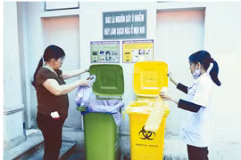 Phân loại chất thải y tế nguy hại tránh lây nhiễm bệnh