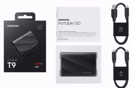 Samsung ra ổ SSD T9 với tùy chọn 4TB, giá từ 3,4 triệu đồng
