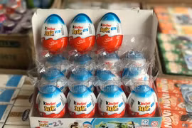 Kẹo socola Kinder nghi nhiễm khuẩn bị đề nghị thu hồi