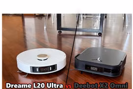 Robot hút bụi: Chọn Ecovacs Deebot X2 Omni hay Dreame L20 Ultra?