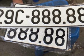 Đề xuất thủ tục thí điểm đấu giá biển số ô tô
