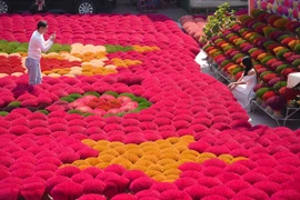 Làng hương Quảng Phú Cầu hối hả cận Tết