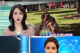 Trào lưu dùng người dẫn chương trình truyền hình bằng A.I tại châu Á