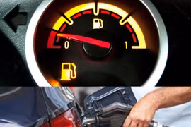 Rủi ro tiềm ẩn khi để bình xăng ô tô cạn mới đổ