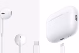 Không chỉ iPhone 15 series, AirPods Pro 2 và EarPods cũng dùng cổng USB-C