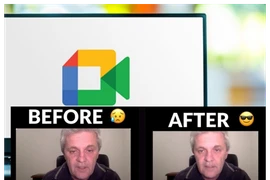 Google Meet trình làng tính năng làm đẹp, không cần trang điểm khi họp online
