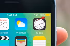 Ý nghĩa của biểu tượng pin màu vàng trên iPhone