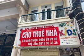 Nhiều cửa hàng, ki-ốt đồng loạt treo biển cho thuê cửa hàng