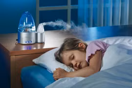 5 lý do nên có máy tạo độ ẩm trong phòng ngủ