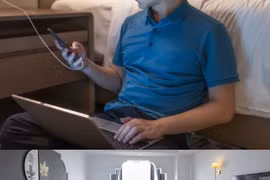 Cắm sạc điện thoại ở phòng khách sạn có thể ẩn chứa rủi ro