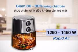 Top 3 mẫu nồi chiên không dầu dưới 2 triệu đồng đáng mua