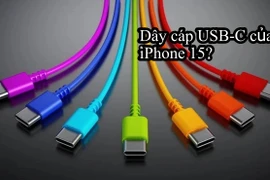 iPhone 15 sẽ đi kèm cáp sạc USB-C có nhiều màu sắc?