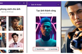 Tạo ảnh đại diện bằng Zalo AI… dễ lộ thông tin cá nhân