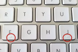 Vì sao phím F và J trên bàn phím máy tính lại có đường lằn ngang?
