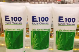 Kem bôi da Thuần Mộc, Sữa rửa mặt nha đam E100 không đạt chất lượng: Xài... hỏng da?