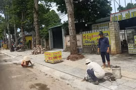 Cận cảnh gói thầu nâng cấp vỉa hè hơn 12 tỷ tại TP Bà Rịa