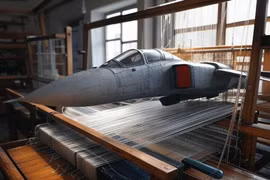 Trung Quốc dùng kỹ thuật dệt 3000 năm nâng cấp tiêm kích tàng hình