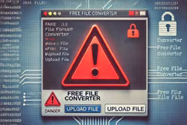Chuyển đổi file trực tuyến, coi chừng dính mã độc 