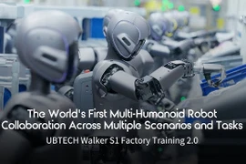 Sửng sốt hàng chục robot hình người làm việc như phim viễn tưởng