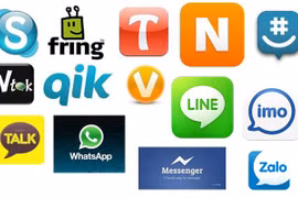 Không thu phí như Zalo, các app chat nào vẫn kiếm tiền khủng? 