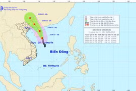 Tin mới nhất cơn bão số 1: Rủi ro thiên tai cấp 3