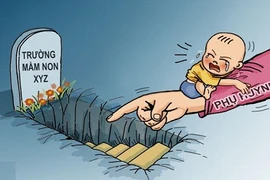 Lại xuất hiện clip cô giáo mầm non đánh trẻ gây phẫn nộ