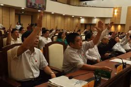  Thông qua nghị quyết bãi nhiệm đại biểu Châu Thị Thu Nga