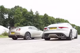 Nissan GT-R vs Jaguar F-Type R AWD - Trận chiến “cân sức“